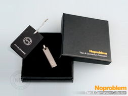 純鈦鍺項鏈吊墜 潛能開發的藝術與科技結晶